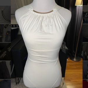 Off White Vince Camuto One Piece Swimsuit